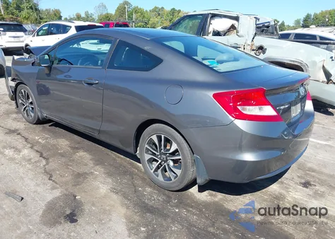 2013 Honda Civic Ex-L from USA, damaged, VIN 2HGFG3B0XDH505227